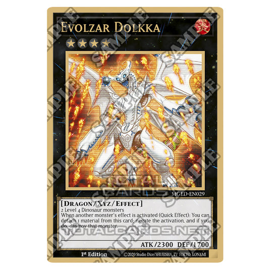 Yu-Gi-Oh! - Maximum Gold - El Dorado - Evolzar Dolkka (Premium Gold Rare) MGED-EN029