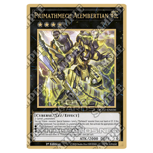Yu-Gi-Oh! - Maximum Gold - El Dorado - Primathmech Alembertian (Premiu Yu-Gi-Oh! - Maximum Gold - El Dorado - Primathmech Alembertian (Premiu