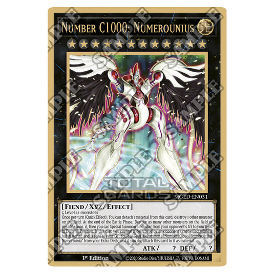 Yu-Gi-Oh! - Maximum Gold - El Dorado - Number C1000: Numerounius (Prem Yu-Gi-Oh! - Maximum Gold - El Dorado - Number C1000: Numerounius (Prem