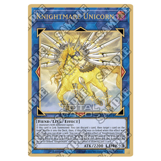 Yu-Gi-Oh! - Maximum Gold - El Dorado - Knightmare Unicorn (Premium Gol Yu-Gi-Oh! - Maximum Gold - El Dorado - Knightmare Unicorn (Premium Gol