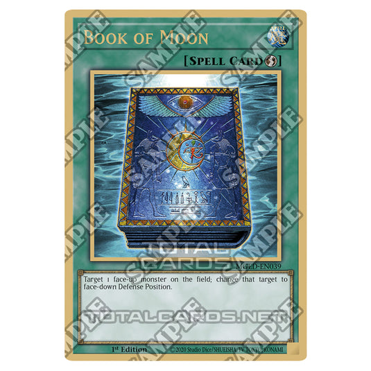 Yu-Gi-Oh! - Maximum Gold - El Dorado - Book of Moon (Premium Gold Rare) MGED-EN039