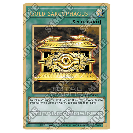 Yu-Gi-Oh! - Maximum Gold - El Dorado - Gold Sarcophagus (Premium Gold Rare) MGED-EN041