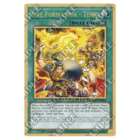 Yu-Gi-Oh! - Maximum Gold - El Dorado - Fire Formation - Tenki (Premium Gold Rare) MGED-EN042