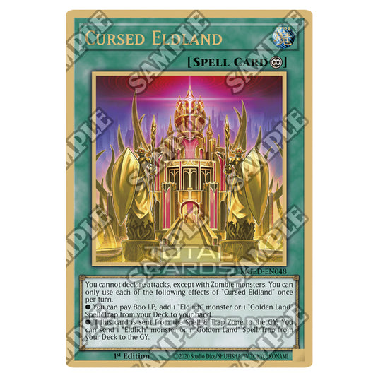 Yu-Gi-Oh! - Maximum Gold - El Dorado - Cursed Eldland (Premium Gold Rare) MGED-EN048