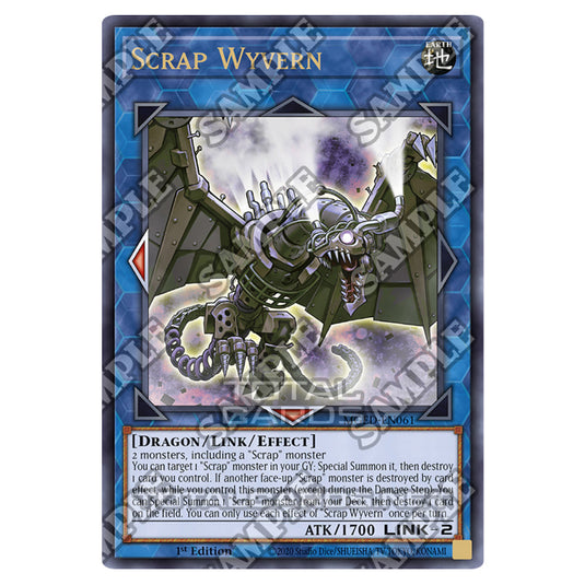 Yu-Gi-Oh! - Maximum Gold - El Dorado - Scrap Wyvern (Rare) MGED-EN061 Yu-Gi-Oh! - Maximum Gold - El Dorado - Scrap Wyvern (Rare) MGED-EN061