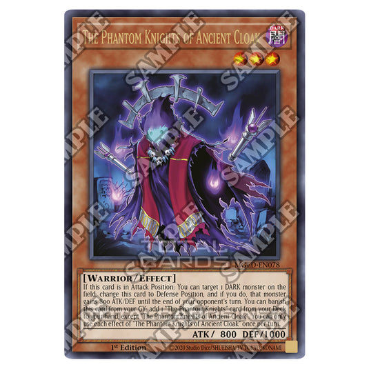 Yu-Gi-Oh! - Maximum Gold - El Dorado - The Phantom Knights of Ancient Cloak (Rare) MGED-EN078