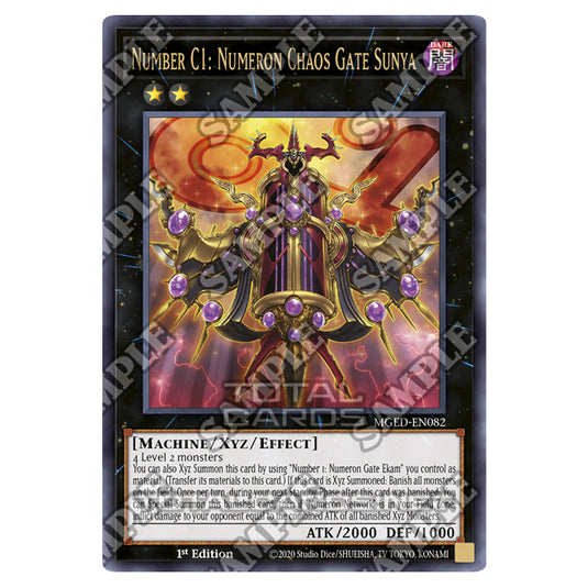 Yu-Gi-Oh! - Maximum Gold - El Dorado - Number C1: Numeron Chaos Gate Sunya (Rare) MGED-EN082