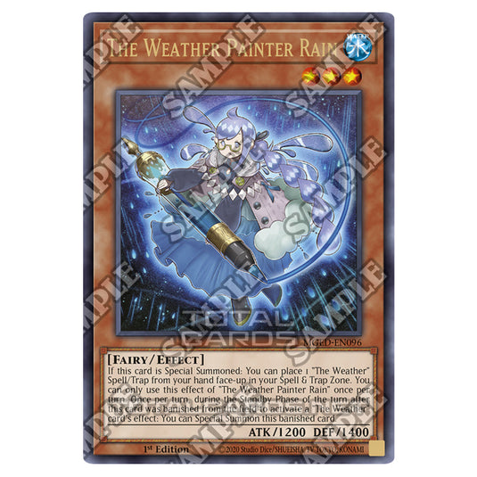 Yu-Gi-Oh! - Maximum Gold - El Dorado - The Weather Painter Rain (Rare) MGED-EN096