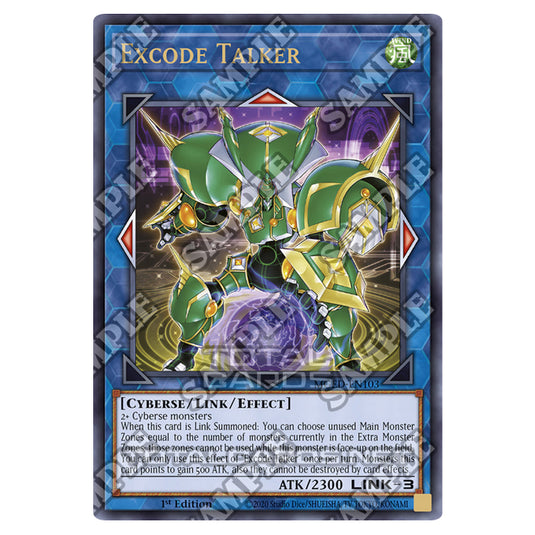 Yu-Gi-Oh! - Maximum Gold - El Dorado - Excode Talker (Rare) MGED-EN103 Yu-Gi-Oh! - Maximum Gold - El Dorado - Excode Talker (Rare) MGED-EN103