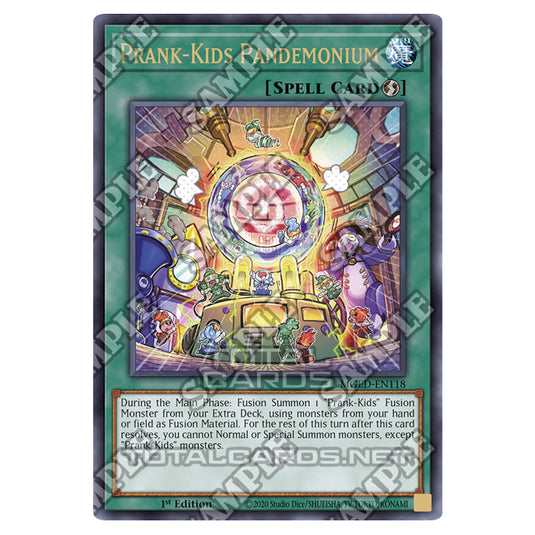 Yu-Gi-Oh! - Maximum Gold - El Dorado - Prank-Kids Pandemonium (Rare) M Yu-Gi-Oh! - Maximum Gold - El Dorado - Prank-Kids Pandemonium (Rare) M