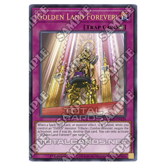 Yu-Gi-Oh! - Maximum Gold - El Dorado - Golden Land Forever! (Rare) MGED-EN128