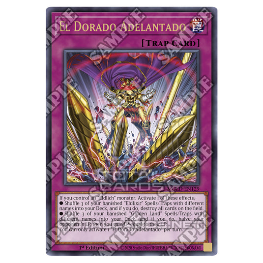 Yu-Gi-Oh! - Maximum Gold - El Dorado - El Dorado Adelantado (Rare) MGE Yu-Gi-Oh! - Maximum Gold - El Dorado - El Dorado Adelantado (Rare) MGE