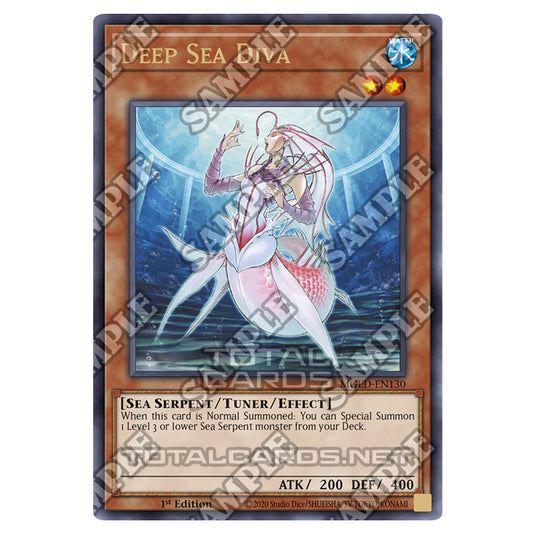 Yu-Gi-Oh! - Maximum Gold - El Dorado - Deep Sea Diva (Rare) MGED-EN130 Yu-Gi-Oh! - Maximum Gold - El Dorado - Deep Sea Diva (Rare) MGED-EN130