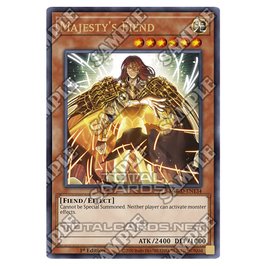 Yu-Gi-Oh! - Maximum Gold - El Dorado - Majesty's Fiend (Rare) MGED-EN134