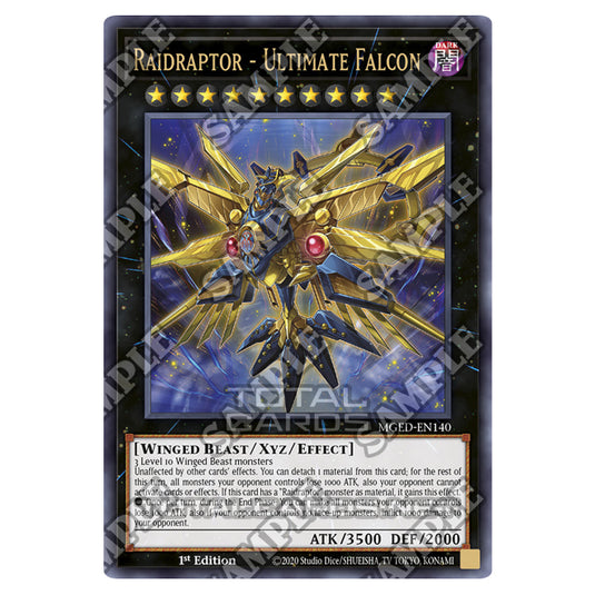 Yu-Gi-Oh! - Maximum Gold - El Dorado - Raidraptor - Ultimate Falcon (Rare) MGED-EN140