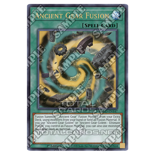 ancient gear fusion Yu-Gi-Oh! - Maximum Gold - El Dorado