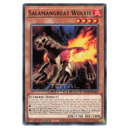 Yu-Gi-Oh! - 2020 Tin of Lost Memories - Salamangreat Wolvie (Common) MP20-EN002