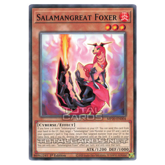 Yu-Gi-Oh! - 2020 Tin of Lost Memories - Salamangreat Foxer (Common) MP20-EN004