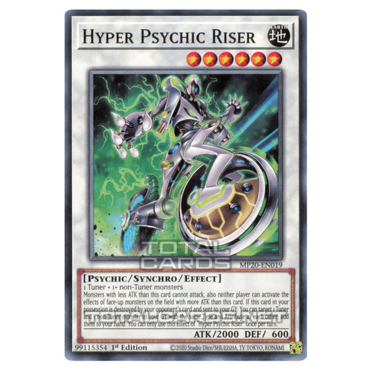 Yu-Gi-Oh! - 2020 Tin of Lost Memories - Hyper Psychic Riser (Common) MP20-EN019