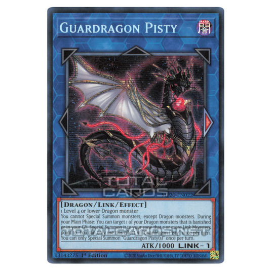 Yu-Gi-Oh! - 2020 Tin of Lost Memories - Guardragon Pisty (Prismatic Secret Rare) MP20-EN022