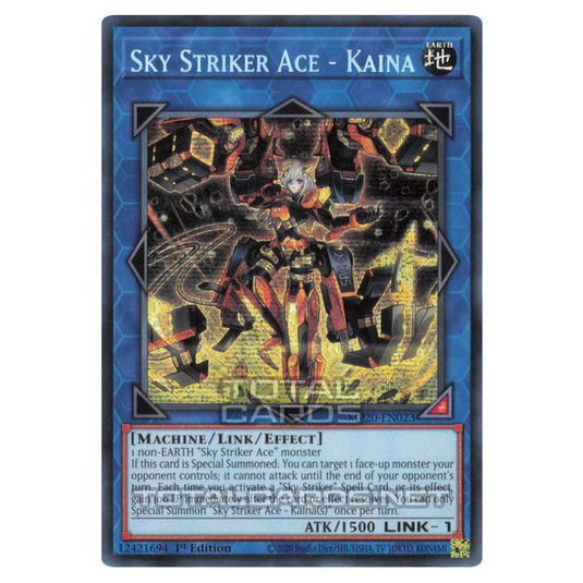 Yu-Gi-Oh! - 2020 Tin of Lost Memories - Sky Striker Ace - Kaina (Prismatic Secret Rare) MP20-EN023