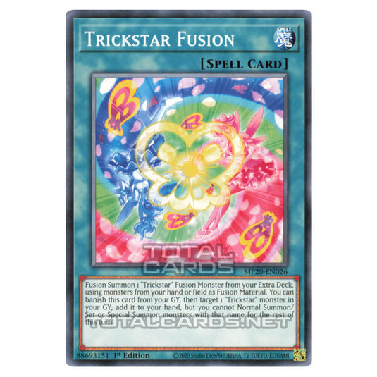 Yu-Gi-Oh! - 2020 Tin of Lost Memories - Trickstar Fusion (Common) MP20-EN026