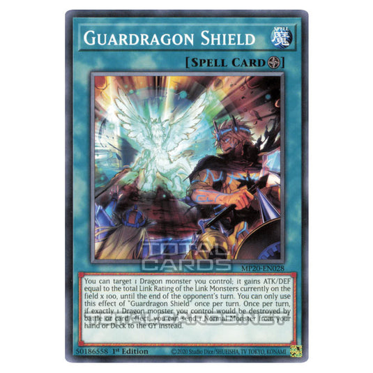 Yu-Gi-Oh! - 2020 Tin of Lost Memories - Guardragon Shield (Common) MP20-EN028