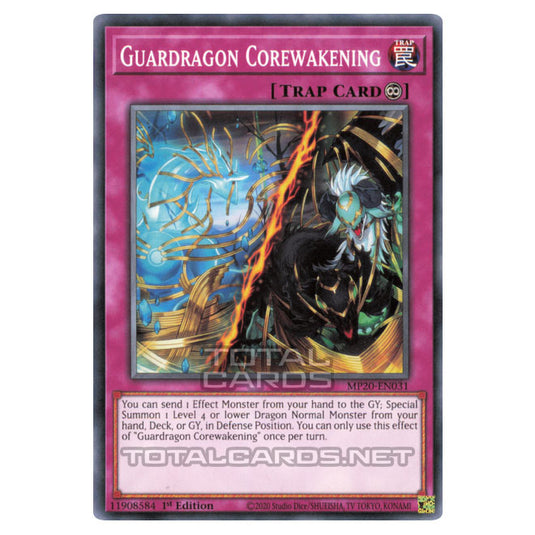 Yu-Gi-Oh! - 2020 Tin of Lost Memories - Guardragon Corewakening (Common) MP20-EN031