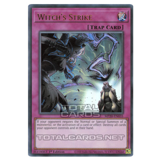 Yu-Gi-Oh! - 2020 Tin of Lost Memories - Witch's Strike (Ultra Rare) MP20-EN035