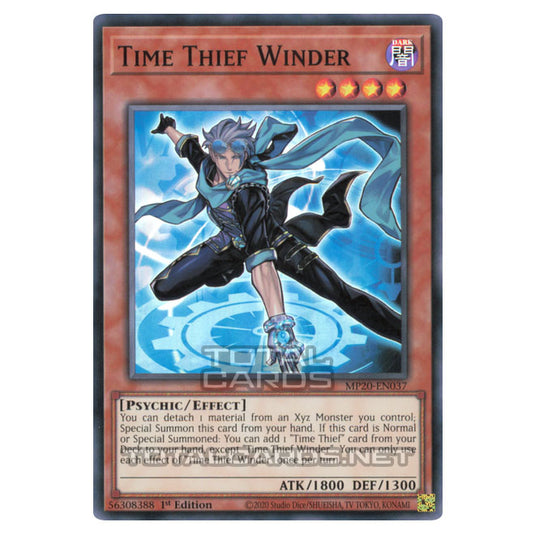 Yu-Gi-Oh! - 2020 Tin of Lost Memories - Time Thief Winder (Super Rare) MP20-EN037