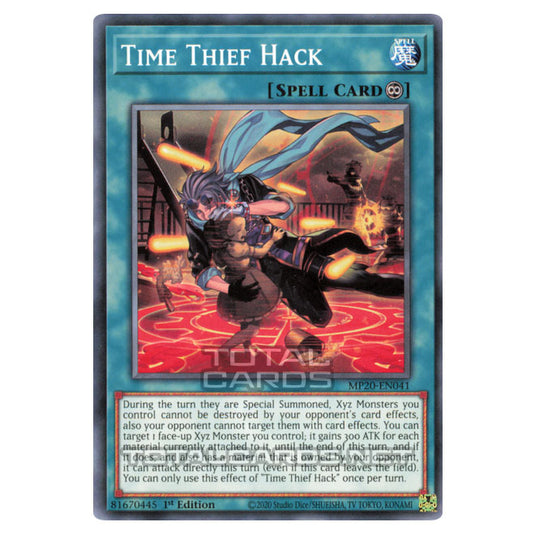 Yu-Gi-Oh! - 2020 Tin of Lost Memories - Time Thief Hack (Common) MP20-EN041