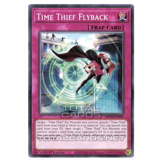 Yu-Gi-Oh! - 2020 Tin of Lost Memories - Time Thief Flyback (Common) MP20-EN042