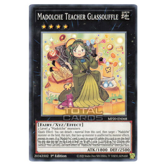 Yu-Gi-Oh! - 2020 Tin of Lost Memories - Madolche Teacher Glassouffle (Common) MP20-EN068