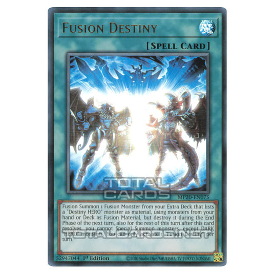 Yu-Gi-Oh! - 2020 Tin of Lost Memories - Fusion Destiny (Ultra Rare) MP20-EN075