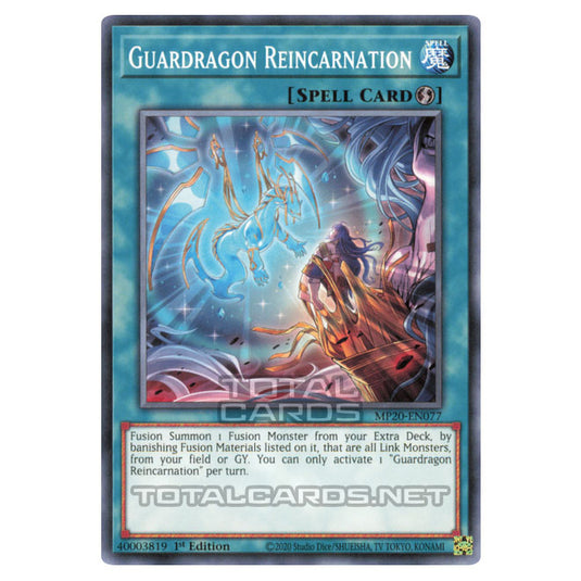 Yu-Gi-Oh! - 2020 Tin of Lost Memories - Guardragon Reincarnation (Common) MP20-EN077