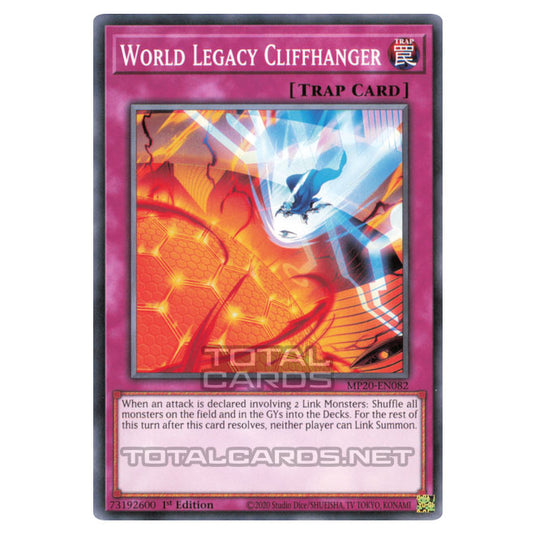 Yu-Gi-Oh! - 2020 Tin of Lost Memories - World Legacy Cliffhanger (Common) MP20-EN082