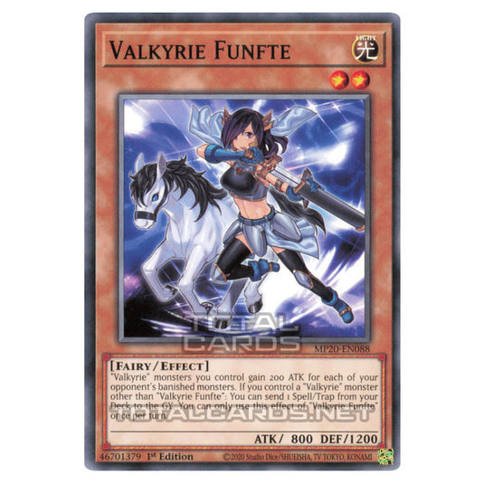 Yu-Gi-Oh! - 2020 Tin of Lost Memories - Valkyrie Funfte (Common) MP20-EN088