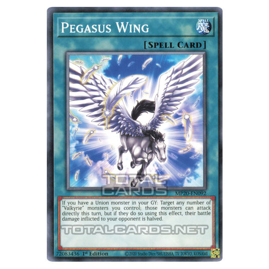 Yu-Gi-Oh! - 2020 Tin of Lost Memories - Pegasus Wing (Common) MP20-EN092