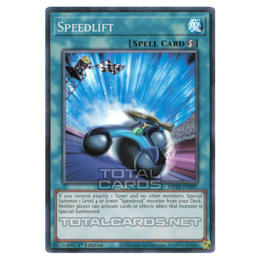 Yu-Gi-Oh! - 2020 Tin of Lost Memories - Speedlift (Super Rare) MP20-EN097