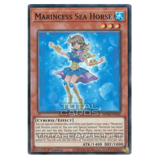 Yu-Gi-Oh! - 2020 Tin of Lost Memories - Marincess Sea Horse (Super Rare) MP20-EN102