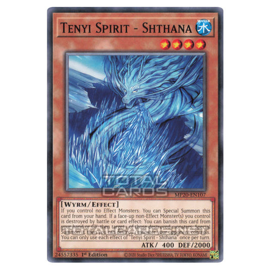 Yu-Gi-Oh! - 2020 Tin of Lost Memories - Tenyi Spirit - Shthana (Common) MP20-EN107