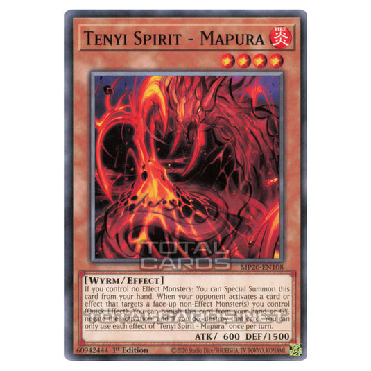 Yu-Gi-Oh! - 2020 Tin of Lost Memories - Tenyi Spirit - Mapura (Common) MP20-EN108