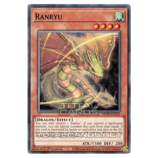 Yu-Gi-Oh! - 2020 Tin of Lost Memories - Ranryu (Common) MP20-EN112