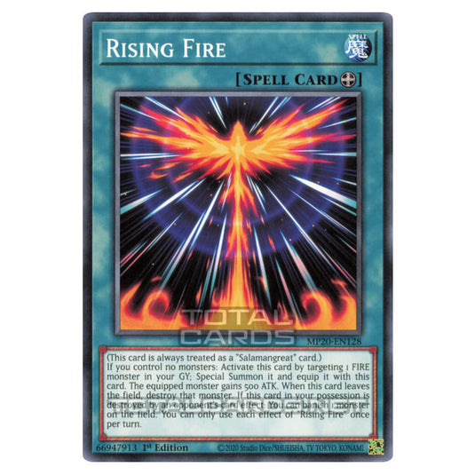 Yu-Gi-Oh! - 2020 Tin of Lost Memories - Rising Fire (Common) MP20-EN128