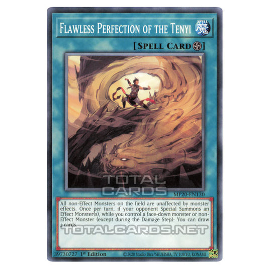 Yu-Gi-Oh! - 2020 Tin of Lost Memories - Flawless Perfection of the Tenyi (Common) MP20-EN130