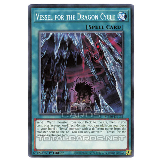 Yu-Gi-Oh! - 2020 Tin of Lost Memories - Vessel for the Dragon Cycle (Common) MP20-EN131