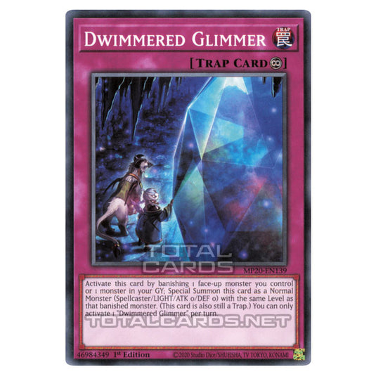 Yu-Gi-Oh! - 2020 Tin of Lost Memories - Dwimmered Glimmer (Common) MP20-EN139