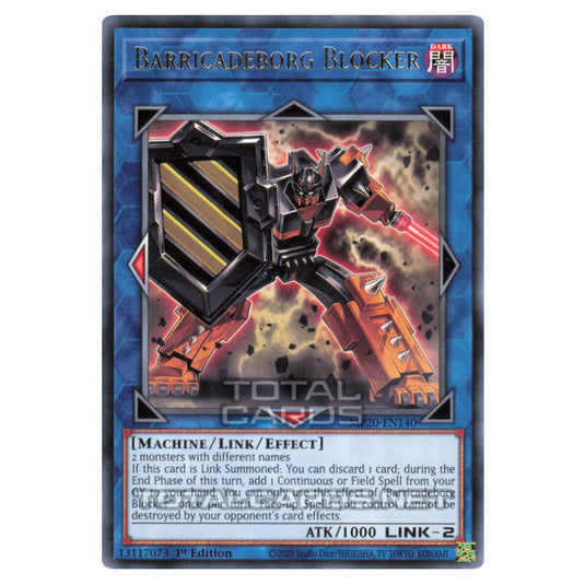 Yu-Gi-Oh! - 2020 Tin of Lost Memories - Barricadeborg Blocker (Rare) M Yu-Gi-Oh! - 2020 Tin of Lost Memories - Barricadeborg Blocker (Rare) M