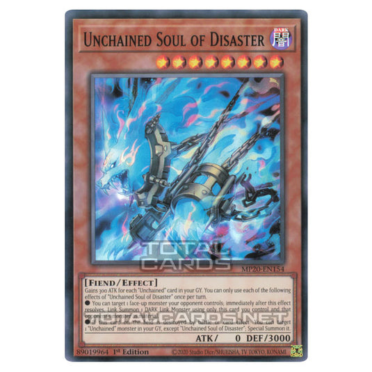 Yu-Gi-Oh! - 2020 Tin of Lost Memories - Unchained Soul of Disaster (Super Rare) MP20-EN154