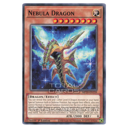 Yu-Gi-Oh! - 2020 Tin of Lost Memories - Nebula Dragon (Common) MP20-EN159